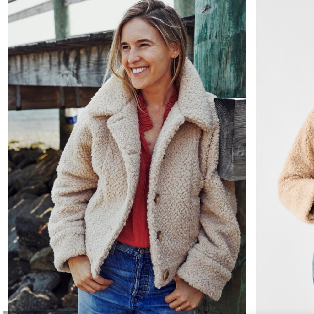 Faherty Timber Ridge High Pile Jacket, Medium